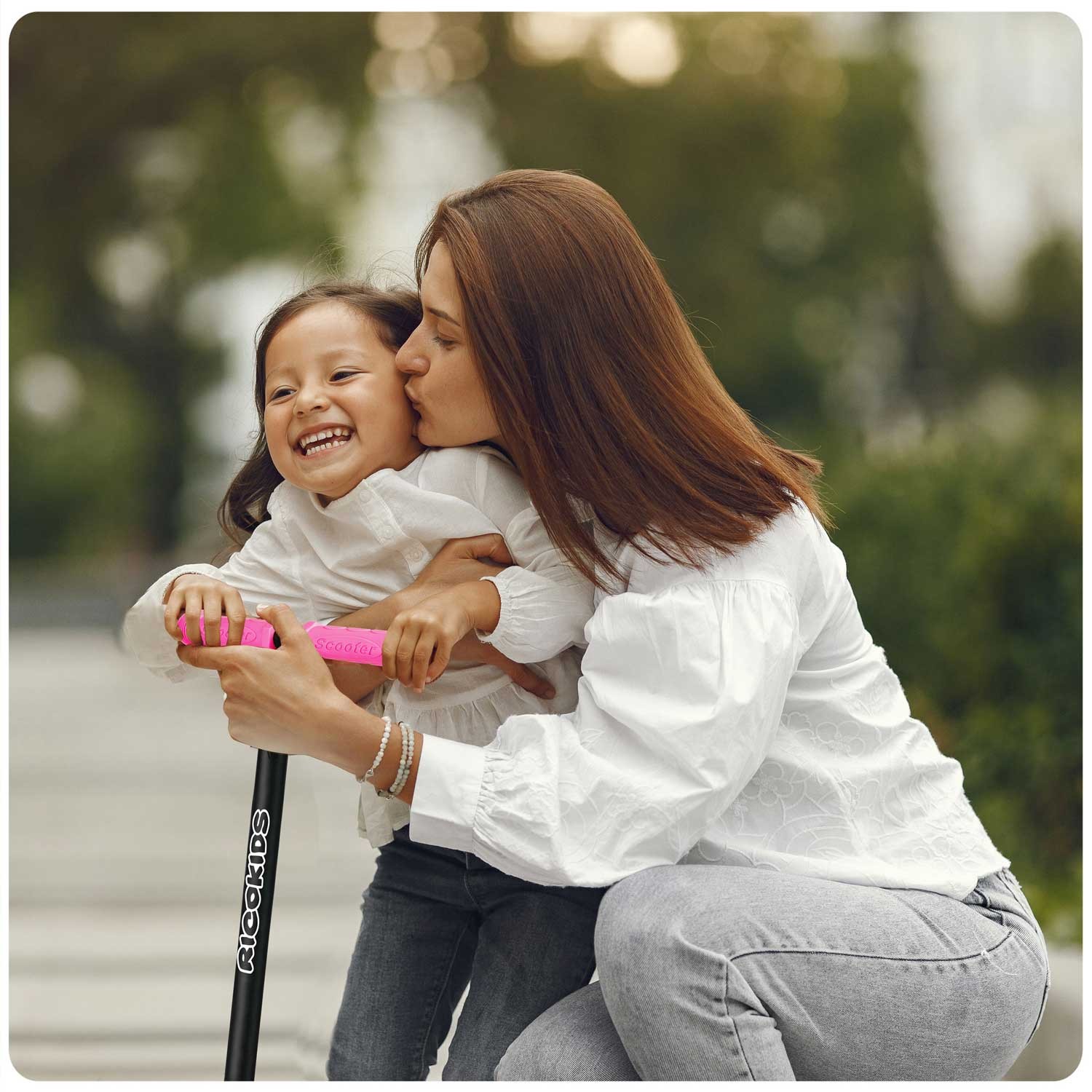 Ricokids Loco kolmerattaline tõukeratas - roosa - Image 8