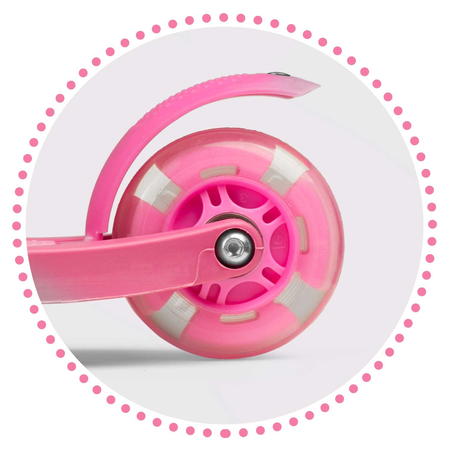 Ricokids Loco kolmerattaline tõukeratas - roosa - Image 10