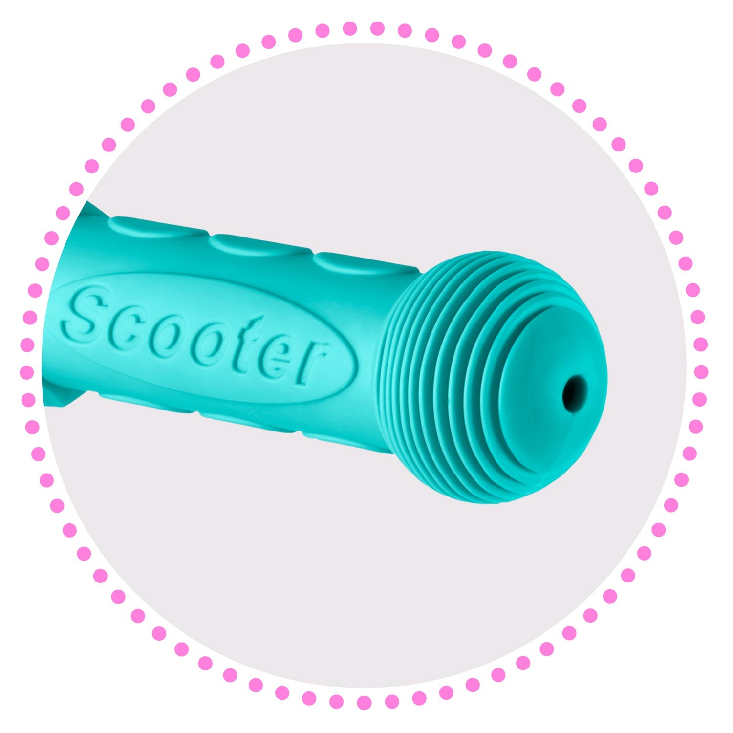 Ricokids Loco kolmerattaline tõukeratas - türkiissinine roosa - Image 10