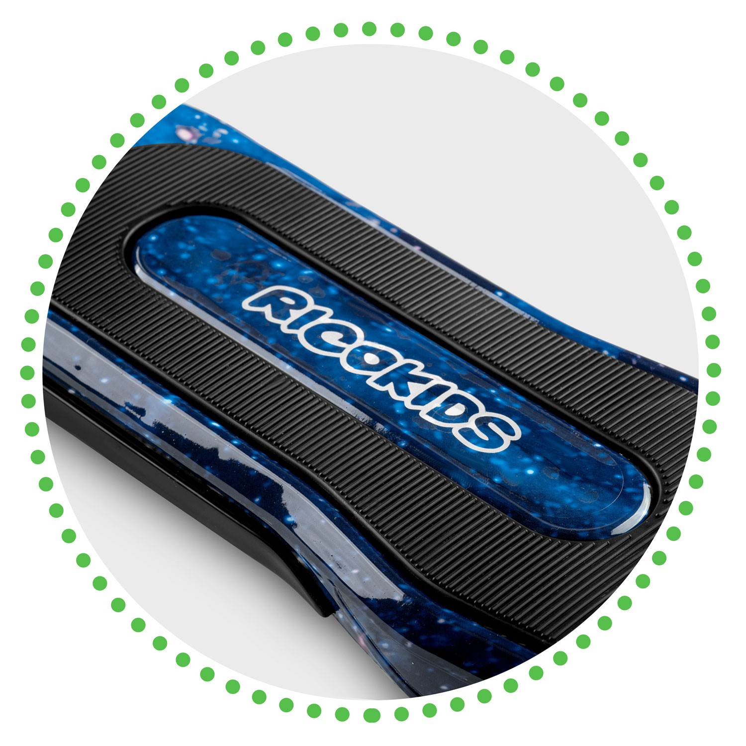 Ricokids Piko kolmerattaline tõukeratas - must ja sinine - Image 2