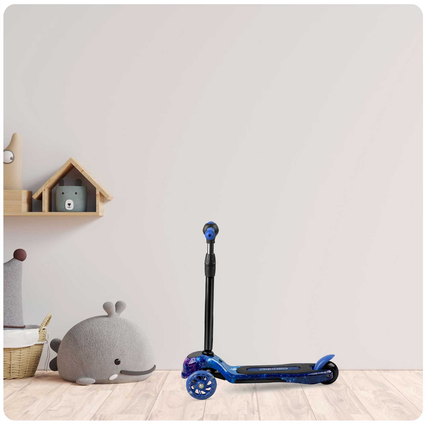 Ricokids Piko kolmerattaline tõukeratas - must ja sinine - Image 8