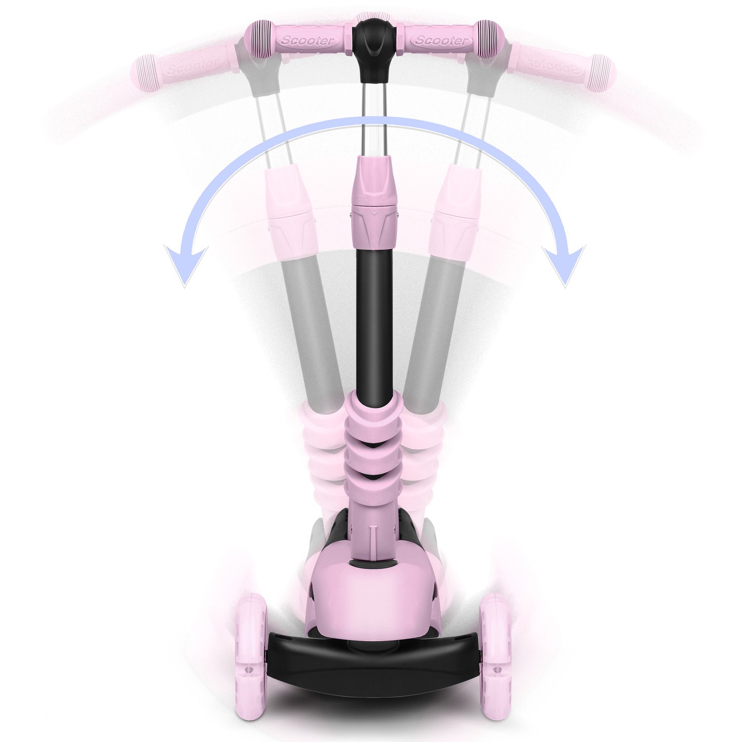 Ricokids Cubi kolmerattaline tõukeratas - roosa - Image 7