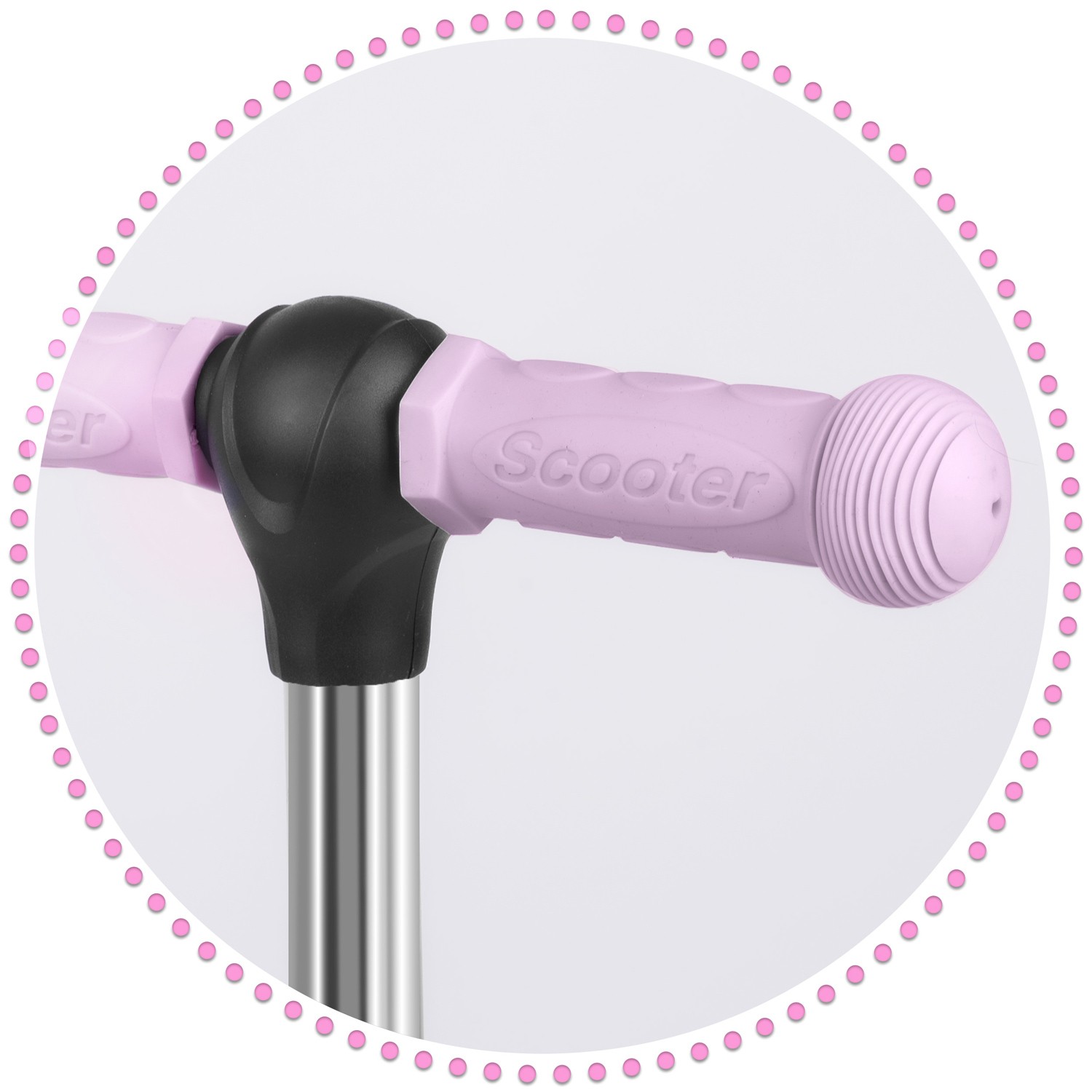 Ricokids Cubi kolmerattaline tõukeratas - roosa - Image 14