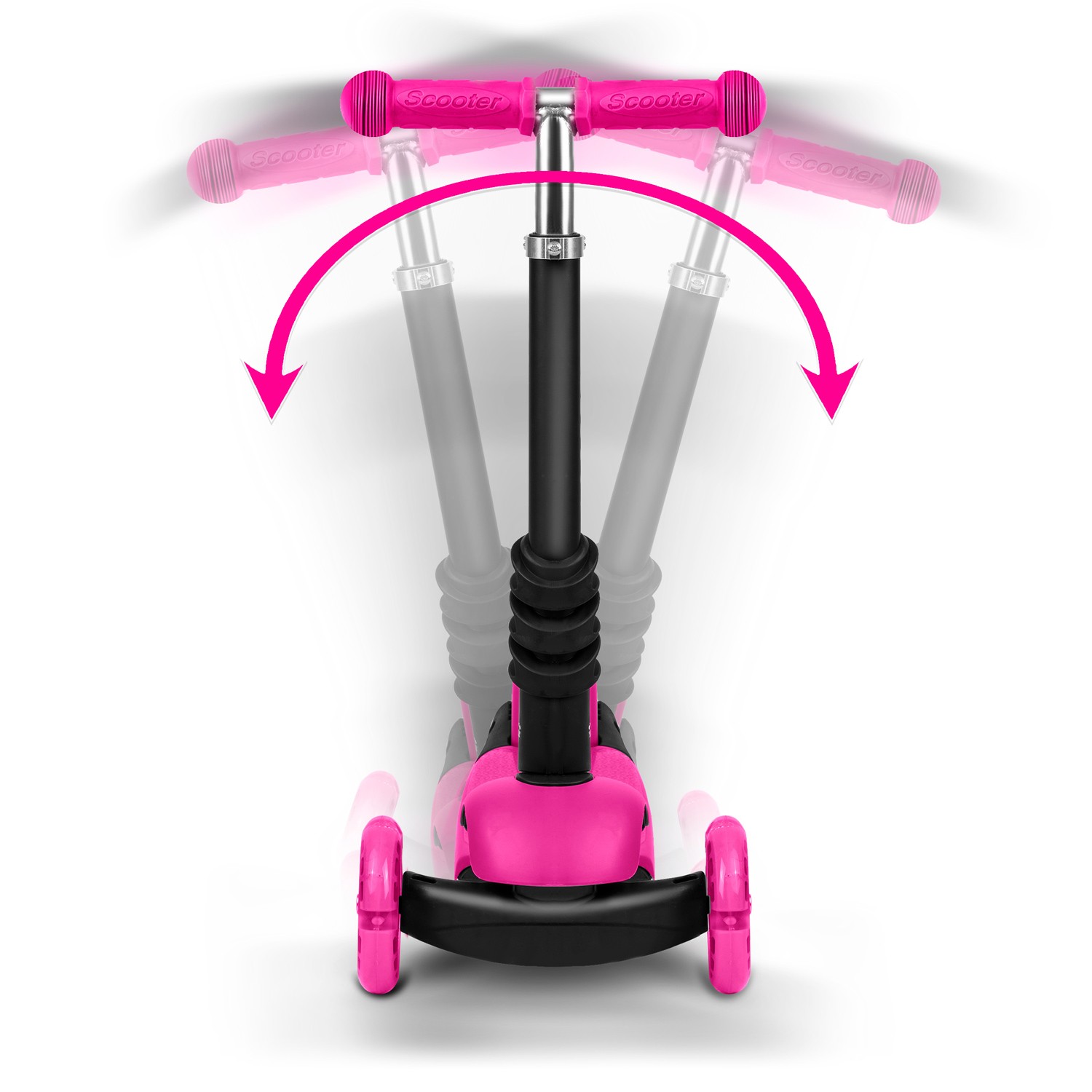 Ricokids Buggy kolmerattaline tõukeratas - roosa - Image 6