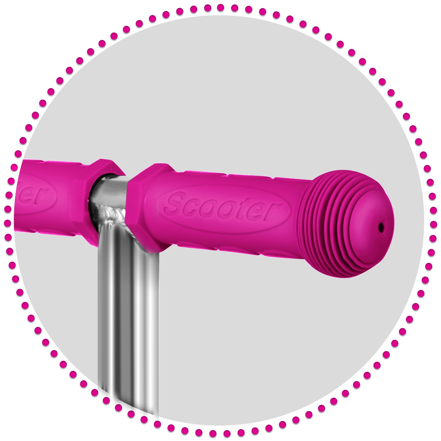 Ricokids Buggy kolmerattaline tõukeratas - roosa - Image 11