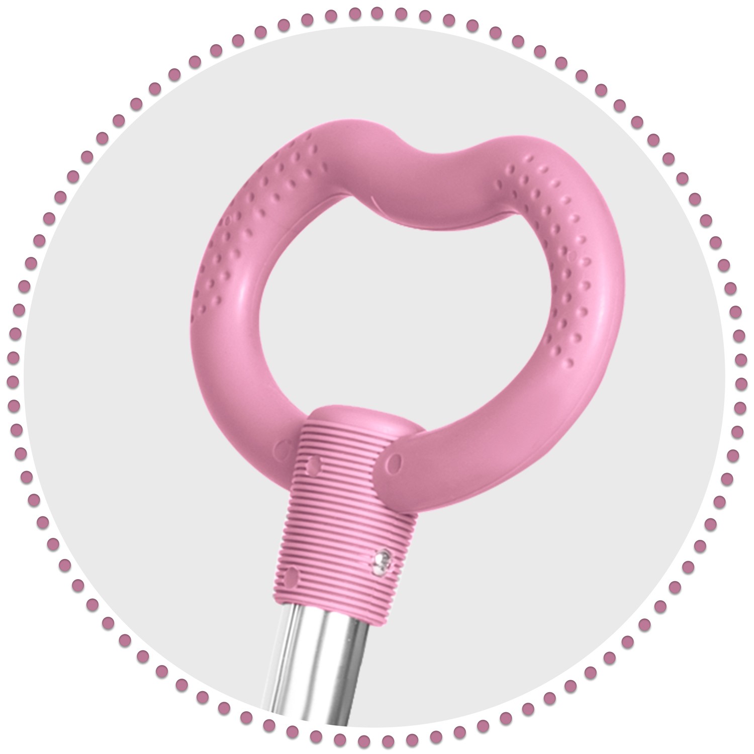 Ricokids Todi kolmerattaline tõukeratas - roosa - Image 11