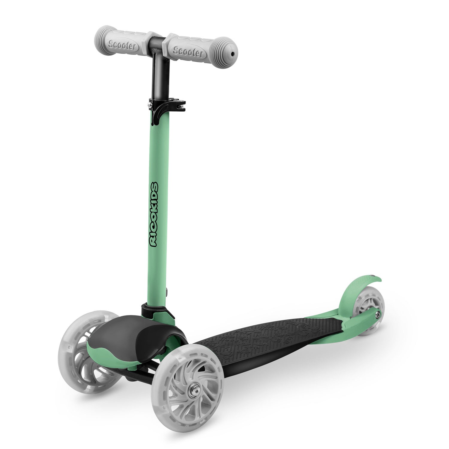 Ricokids Loco kolmerattaline tõukeratas - roheline - Image 11