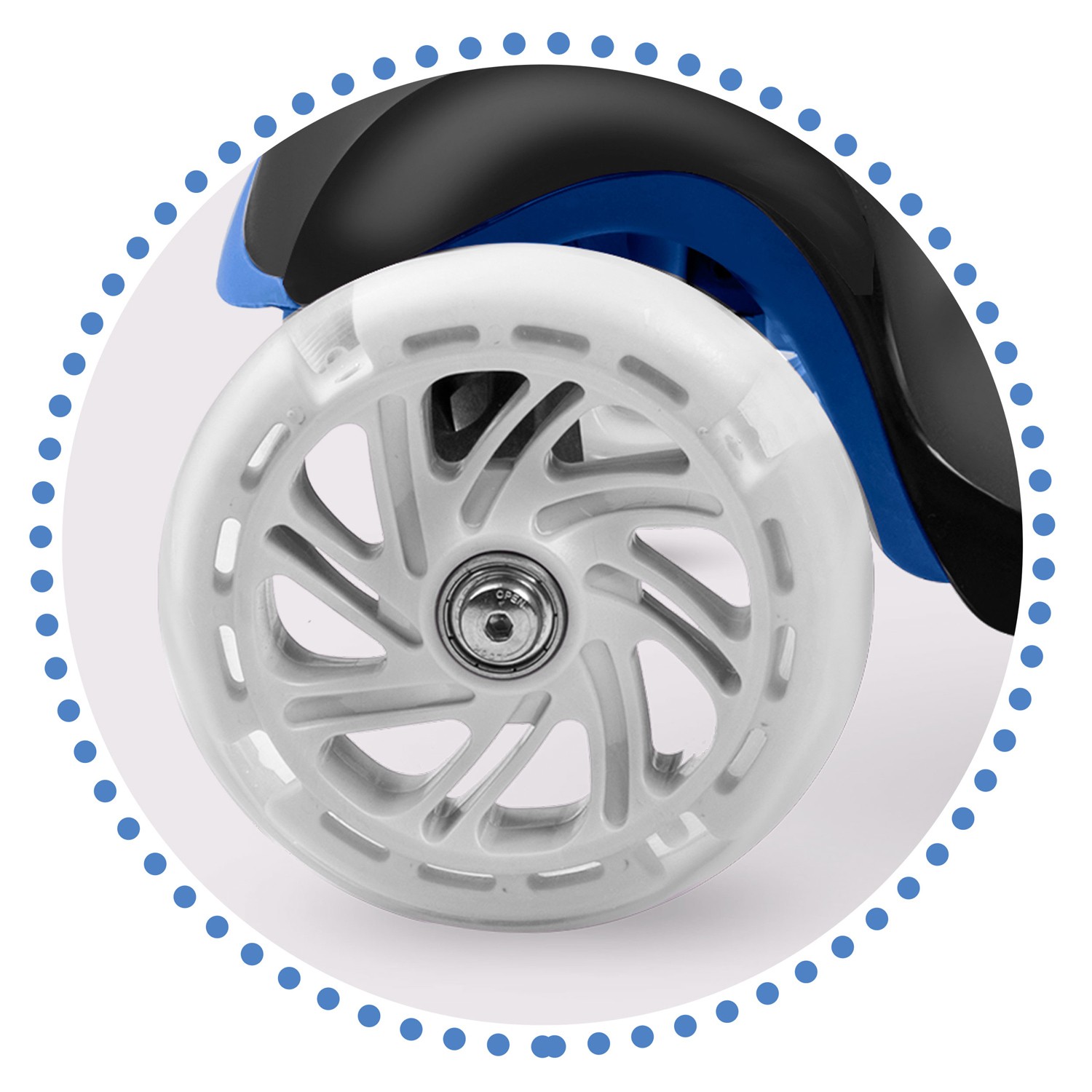 Ricokids Loco kolmerattaline tõukeratas - sinine - Image 4