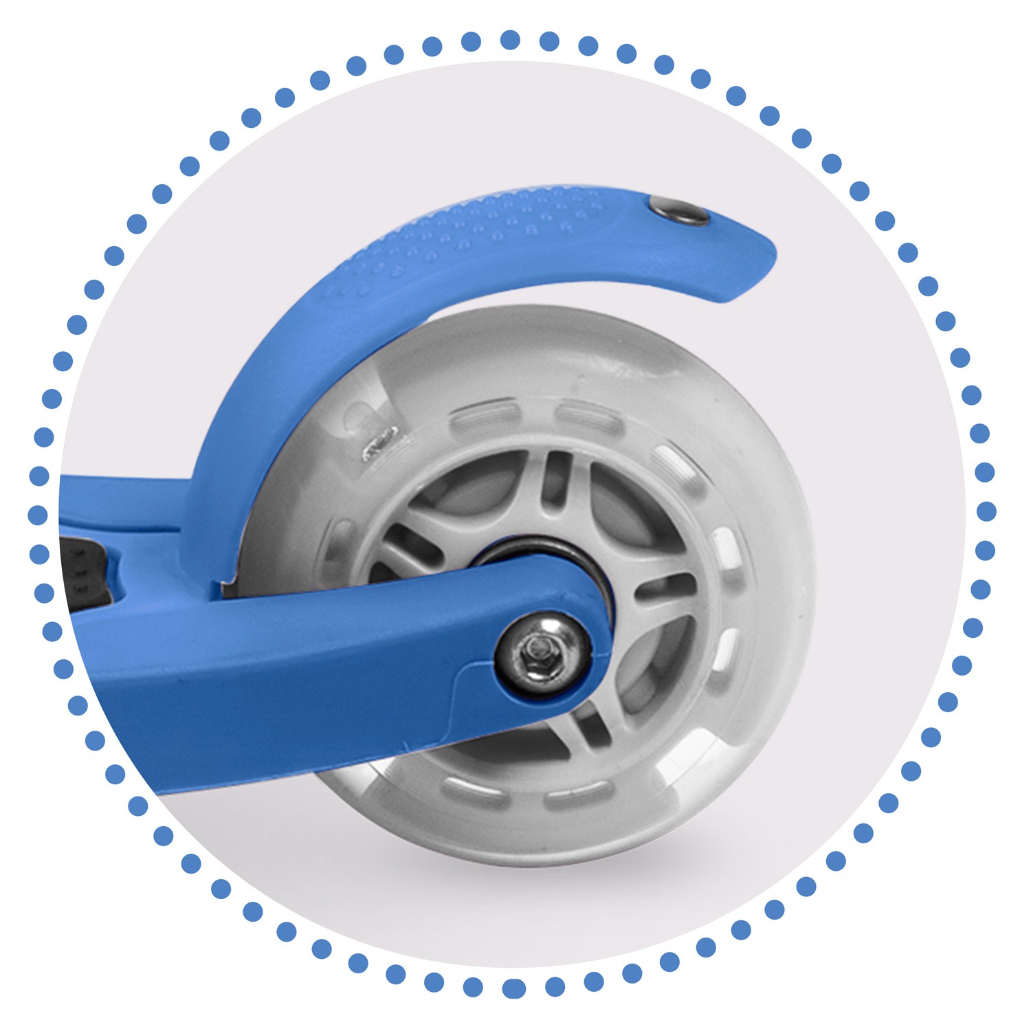 Ricokids Loco kolmerattaline tõukeratas - sinine - Image 8