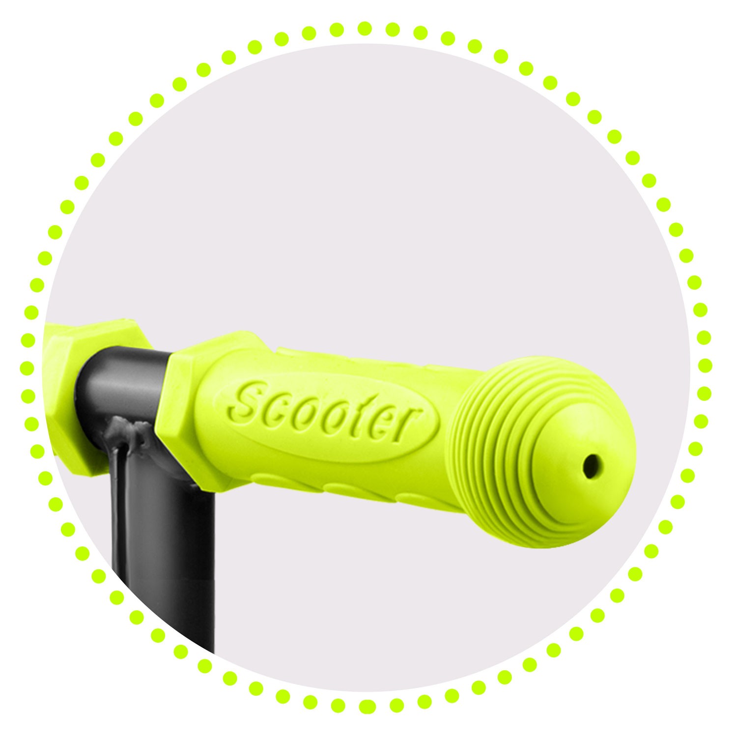 Ricokids Loco kolmerattaline tõukeratas - sinine ja roheline - Image 10