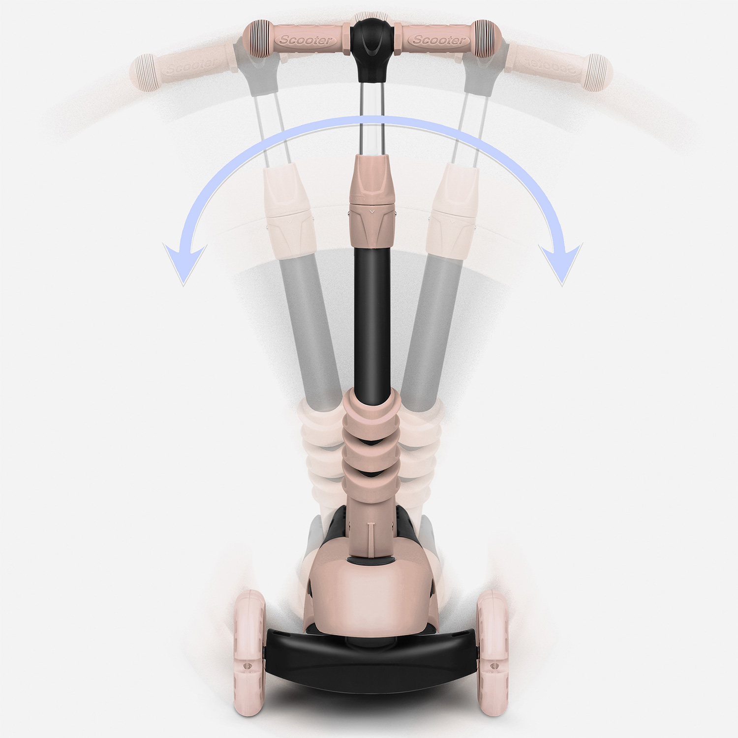 Ricokids Todi kolmerattaline tõukeratas - beež - Image 9