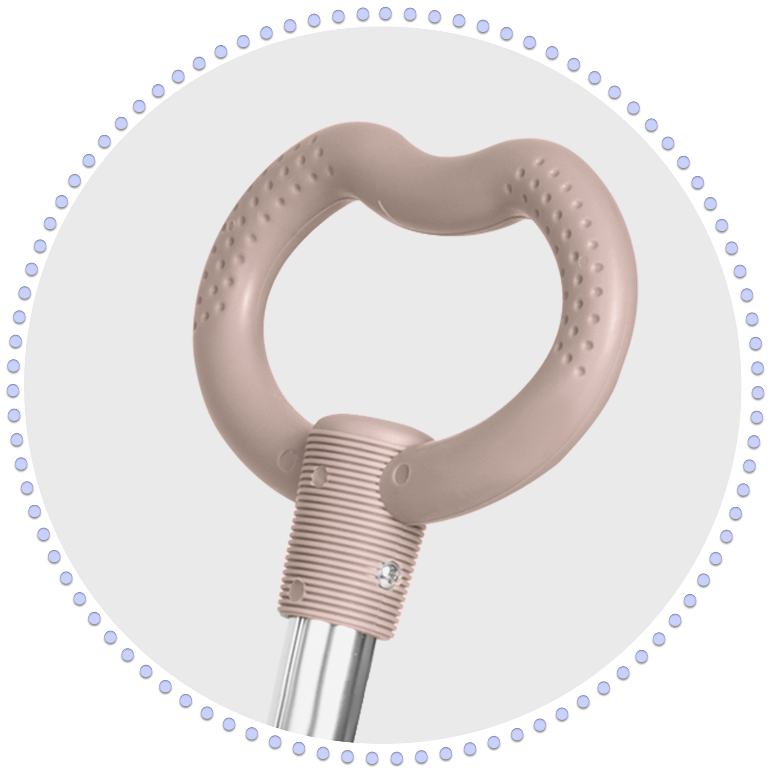 Ricokids Todi kolmerattaline tõukeratas - beež - Image 11