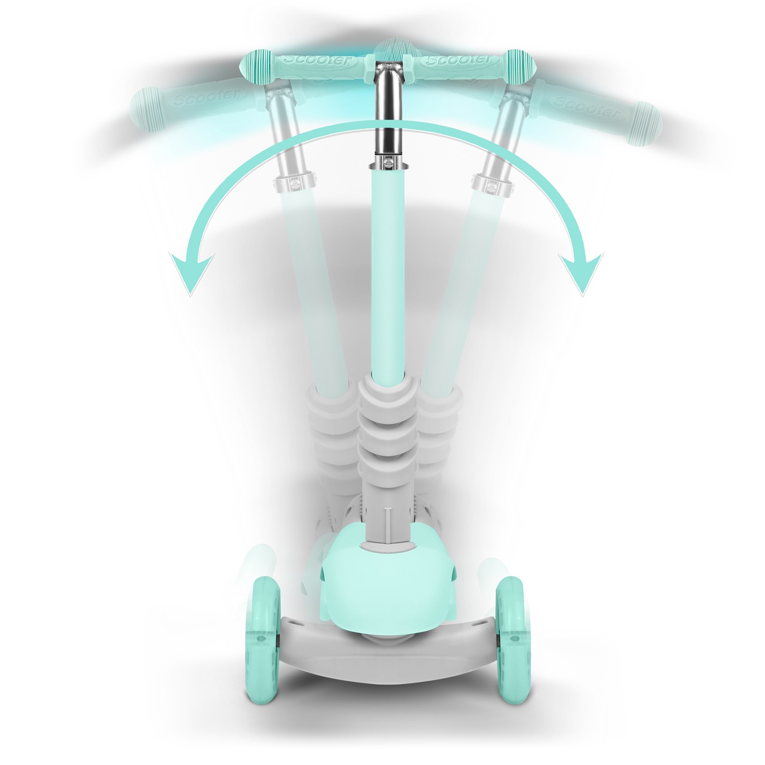 Ricokids Buggy kolmerattaline tõukeratas - mündiroheline - Image 7