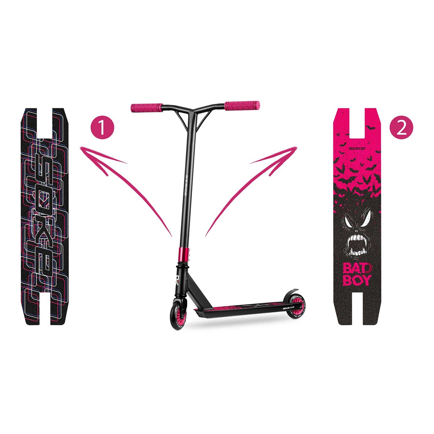 Ruby SOKE EVO sooritustõukeratas - Image 13