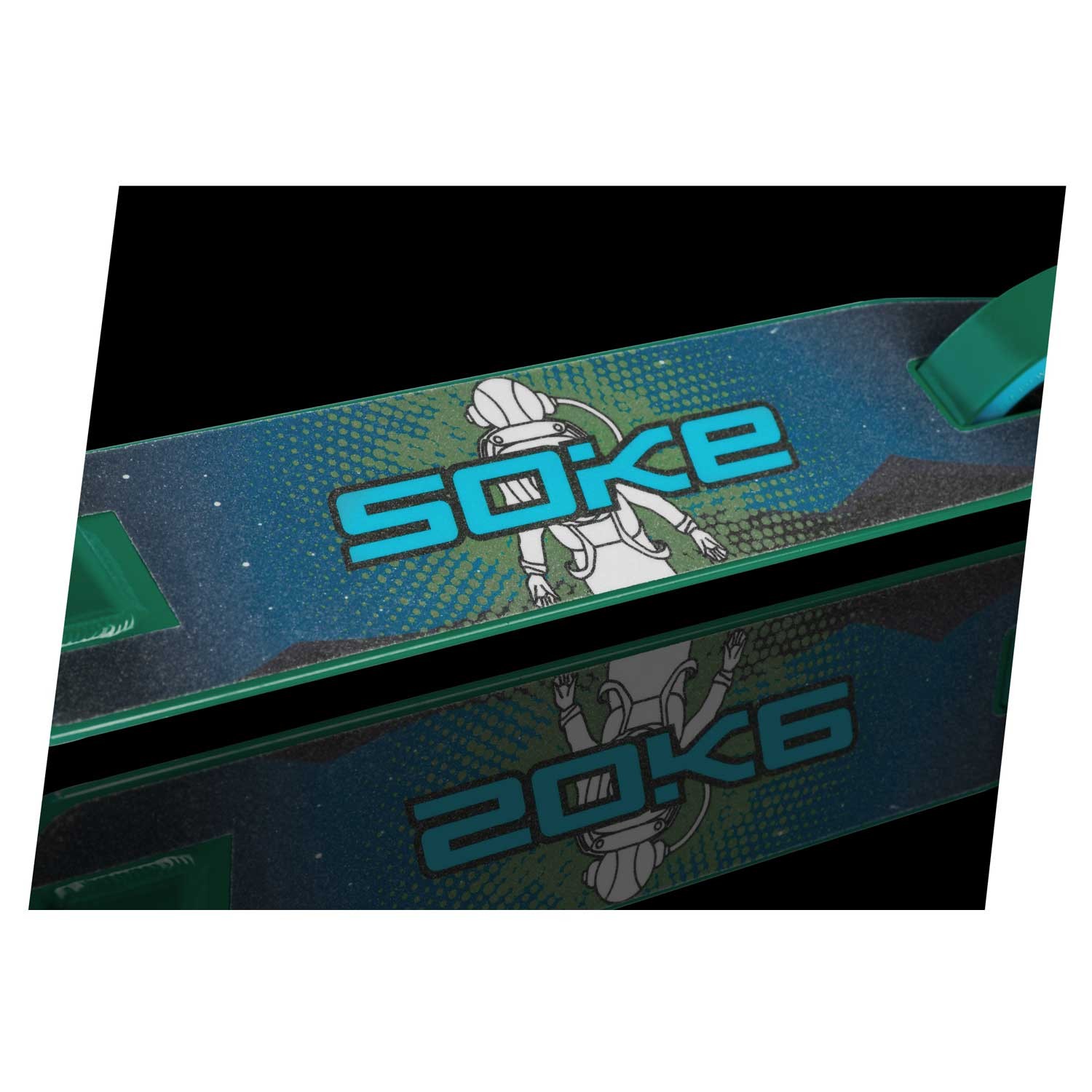 SOKE GO! trikitõukeratas roheline ja sinine - Image 5