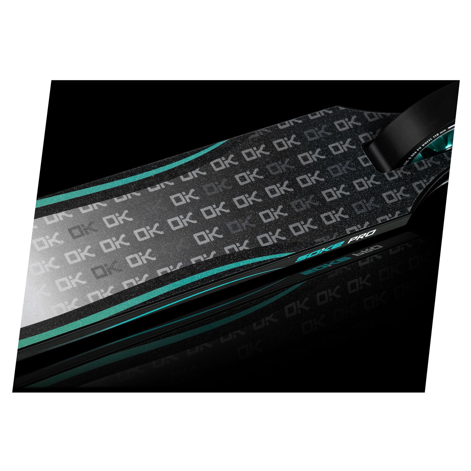 SOKE PRO trikitõukeratas hõbedane ja türkiissinine - Image 6