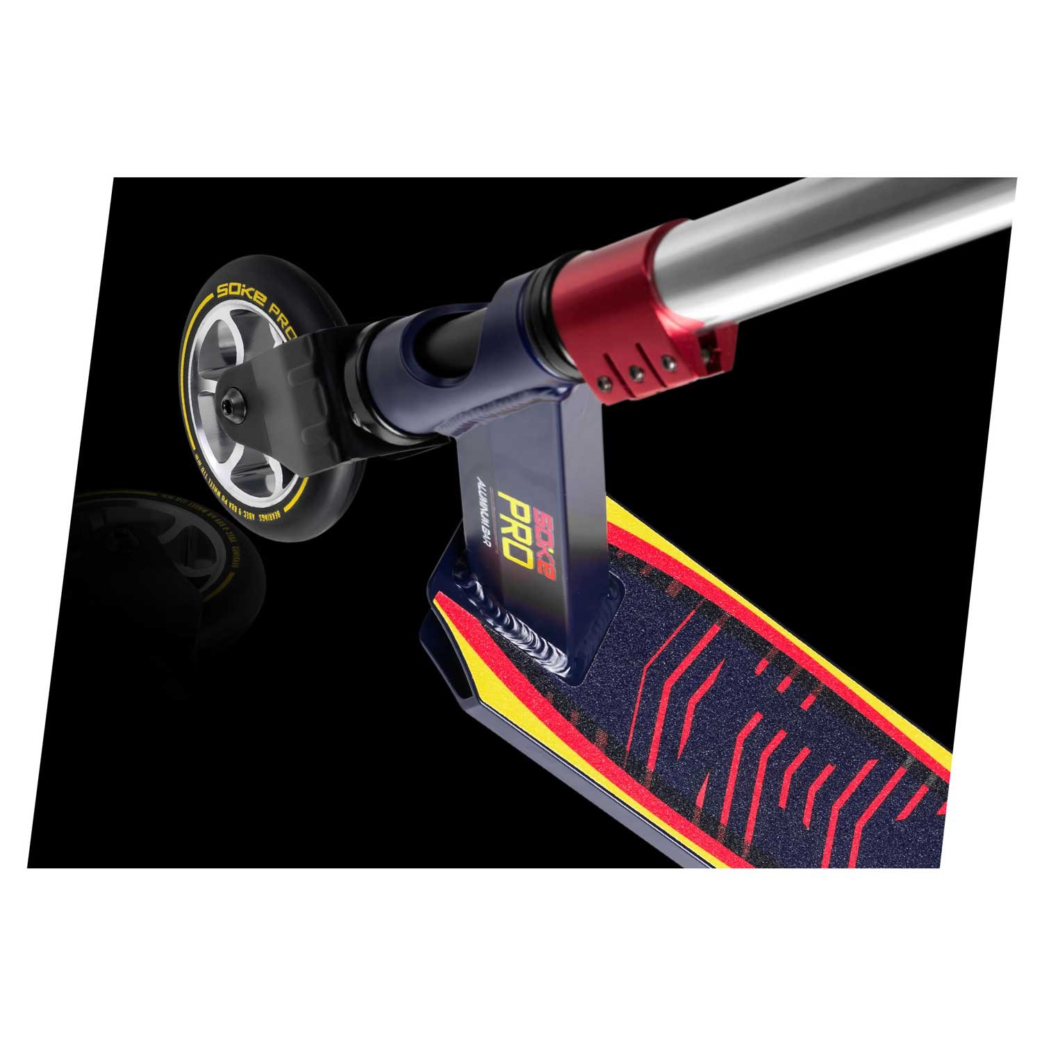 SOKE PRO trikitõukeratas tumesinine ja punane - Image 2