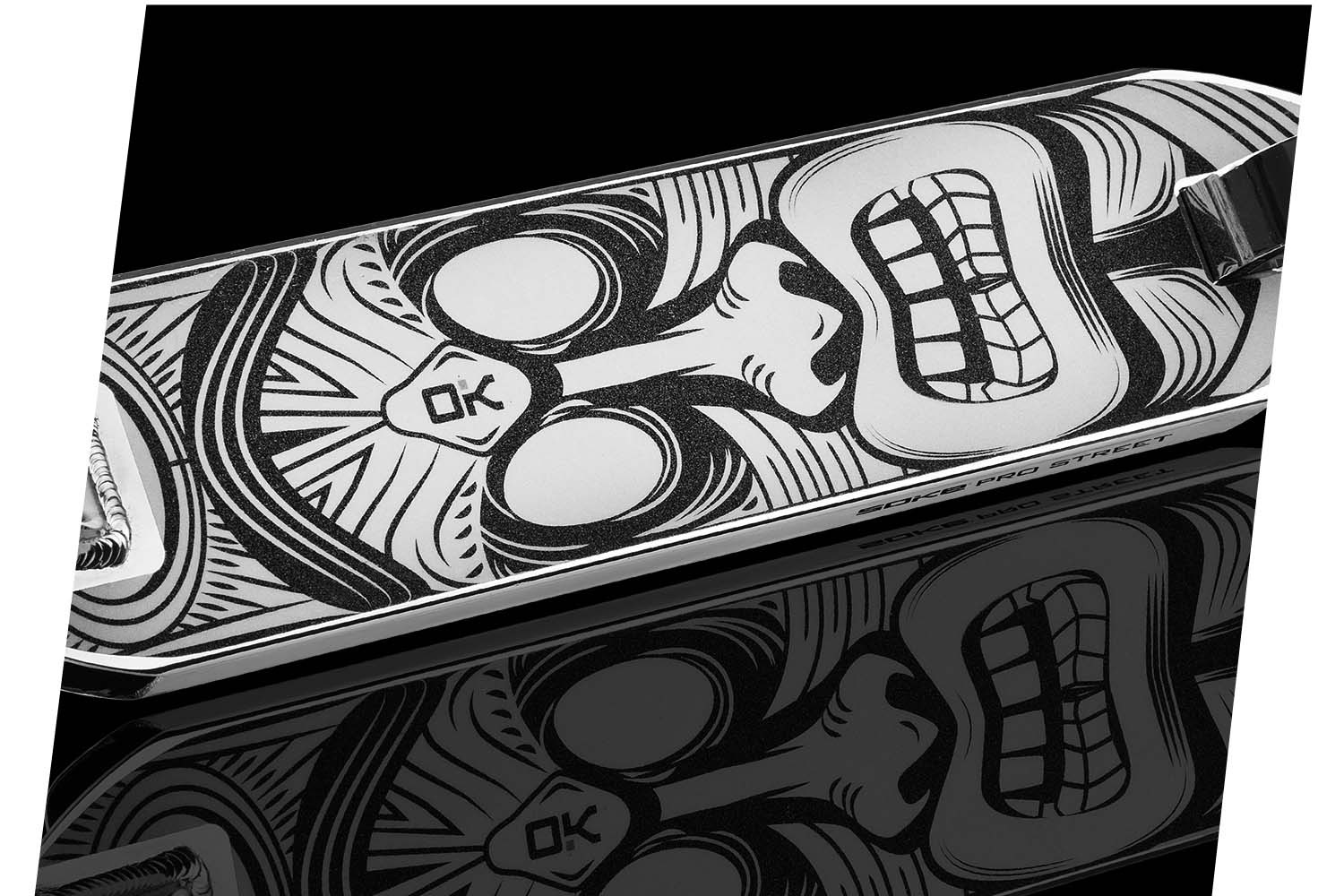 SOKE PRO tänavahõbedane trikitõukeratas - Image 6