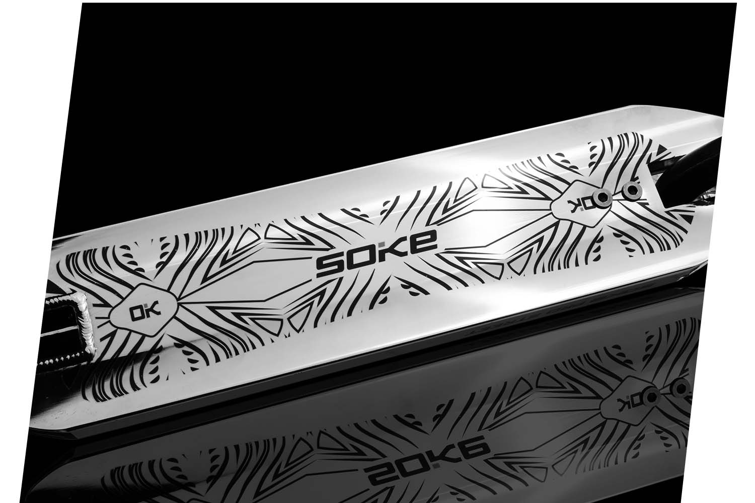 SOKE PRO tänavahõbedane trikitõukeratas - Image 7