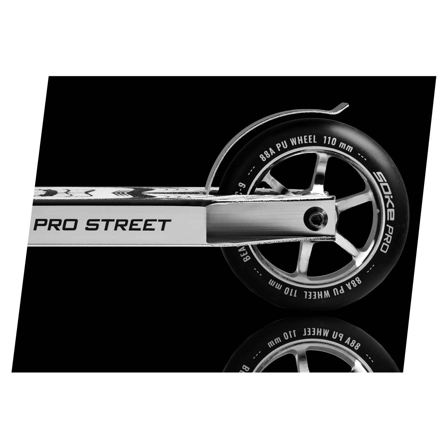 SOKE PRO tänavahõbedane trikitõukeratas - Image 3