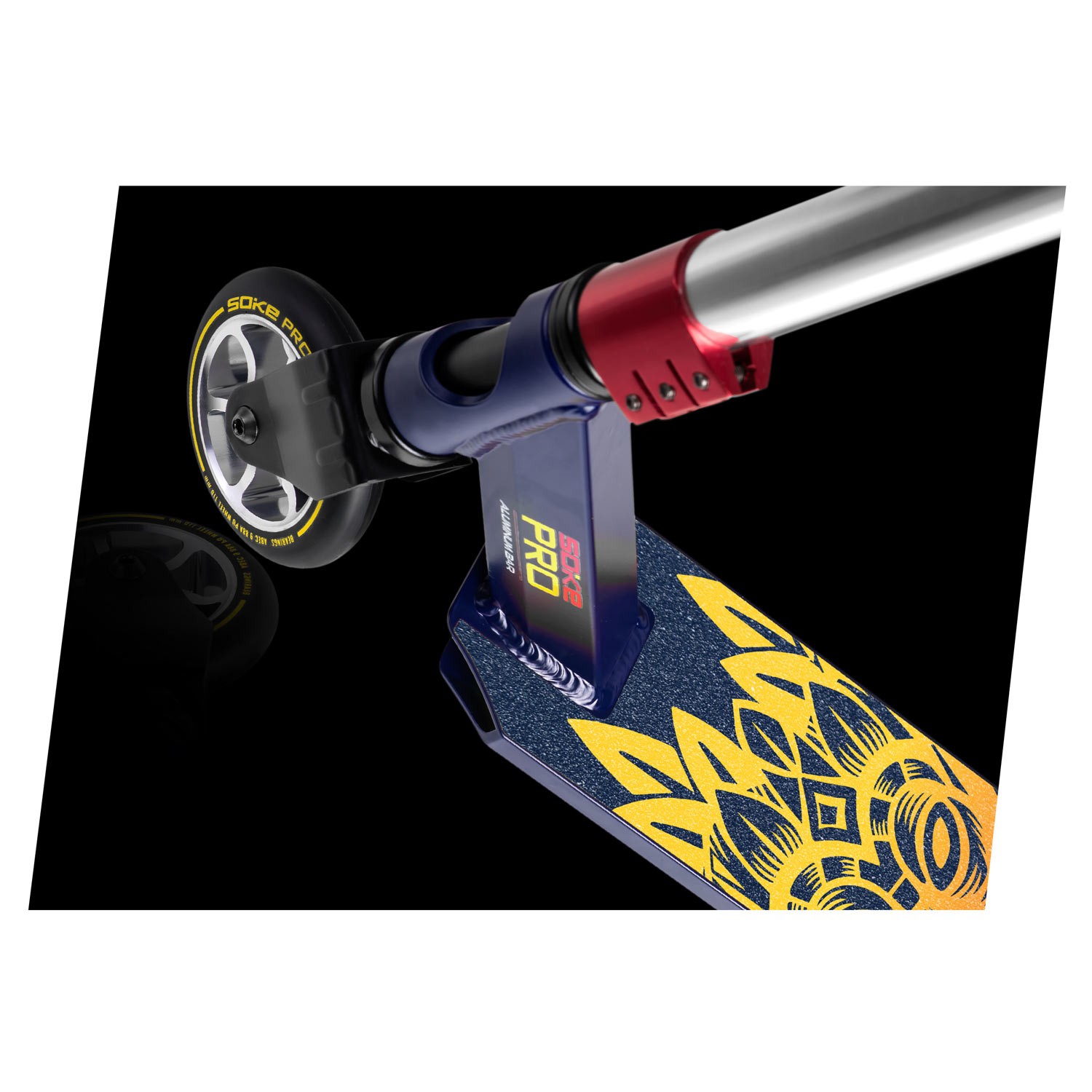 SOKE PRO trikitõukeratas tumesinine ja punane - Image 2