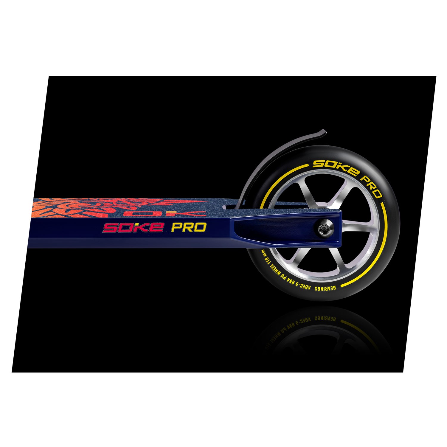 SOKE PRO trikitõukeratas tumesinine ja punane - Image 6