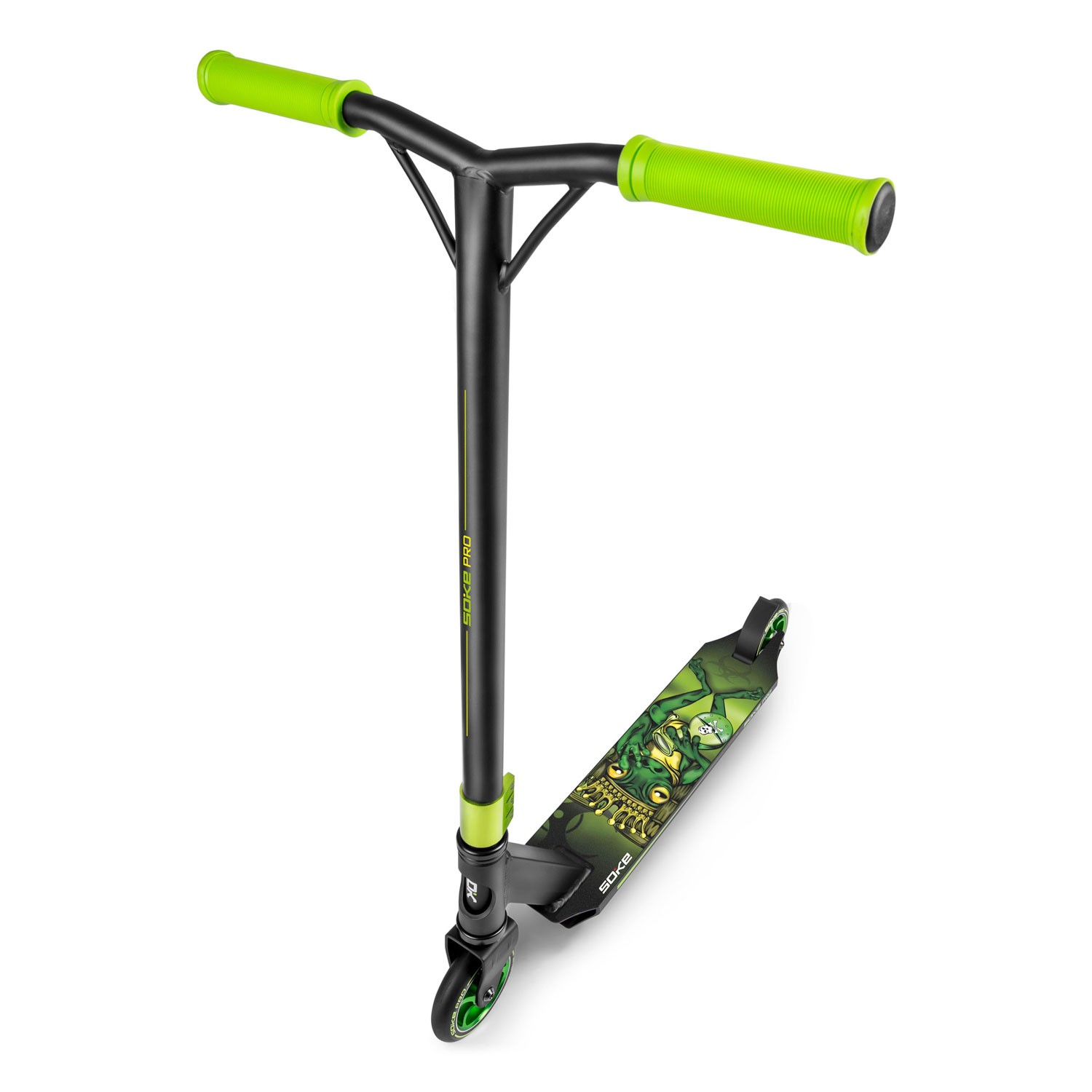 SOKE PRO trikitõukeratas kollane ja roheline - Image 10