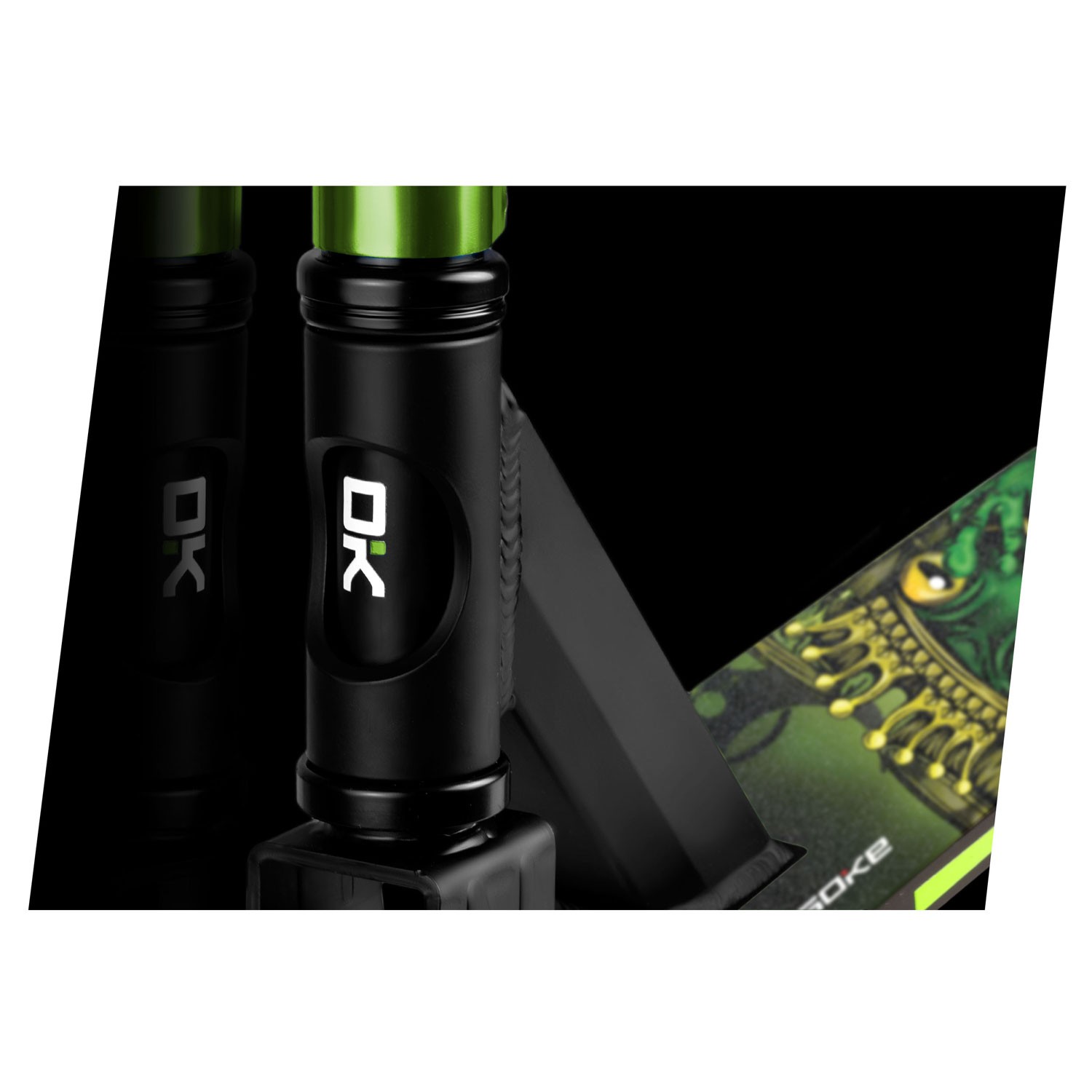 SOKE PRO trikitõukeratas kollane ja roheline - Image 11