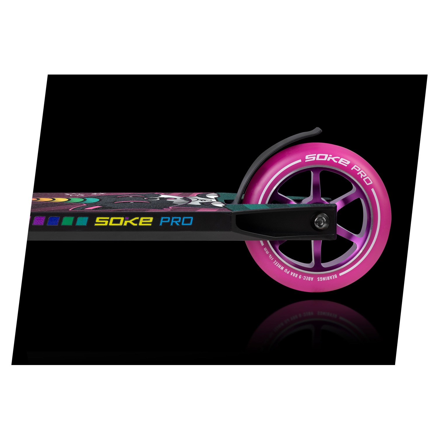 SOKE PRO mitmevärviline sooritustõukeratas - Image 8
