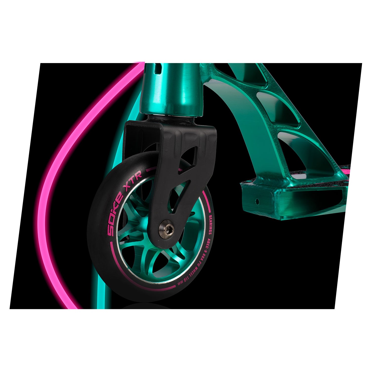 SOKE XTR trikitõukeratas türkiissinine roosa - Image 5