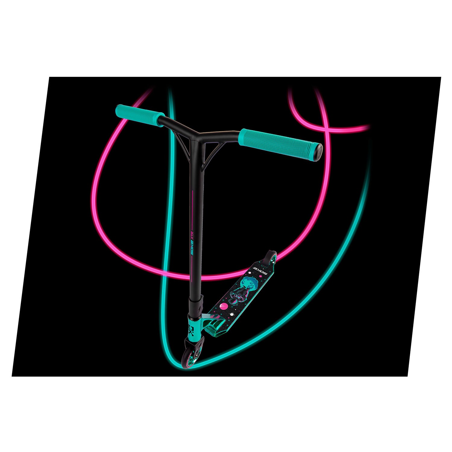 SOKE XTR trikitõukeratas türkiissinine roosa - Image 14