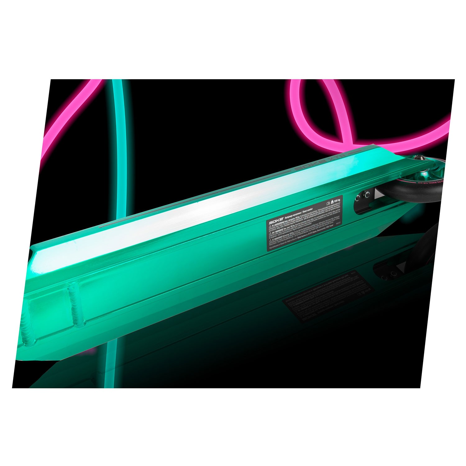 SOKE XTR trikitõukeratas türkiissinine roosa - Image 12