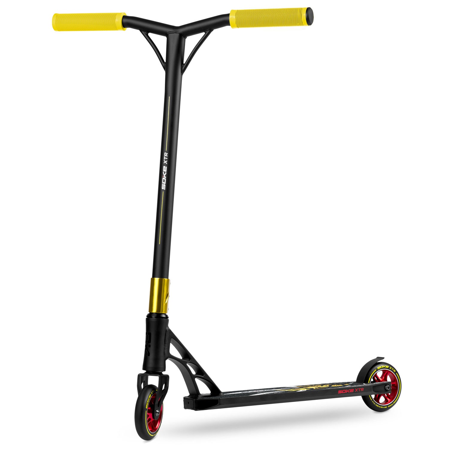 SOKE XTR trikitõukeratas must ja kollane - Image 10