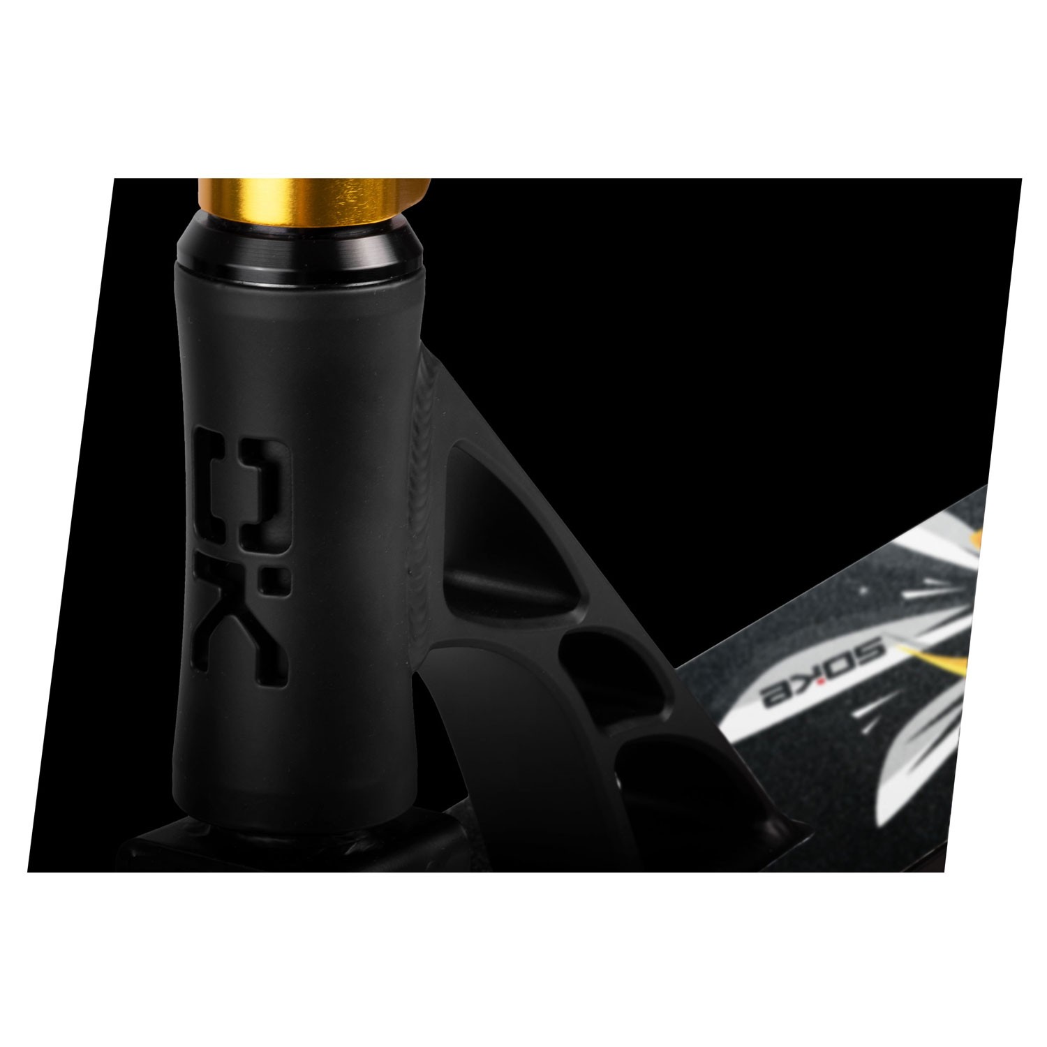 SOKE XTR trikitõukeratas must ja kollane - Image 6