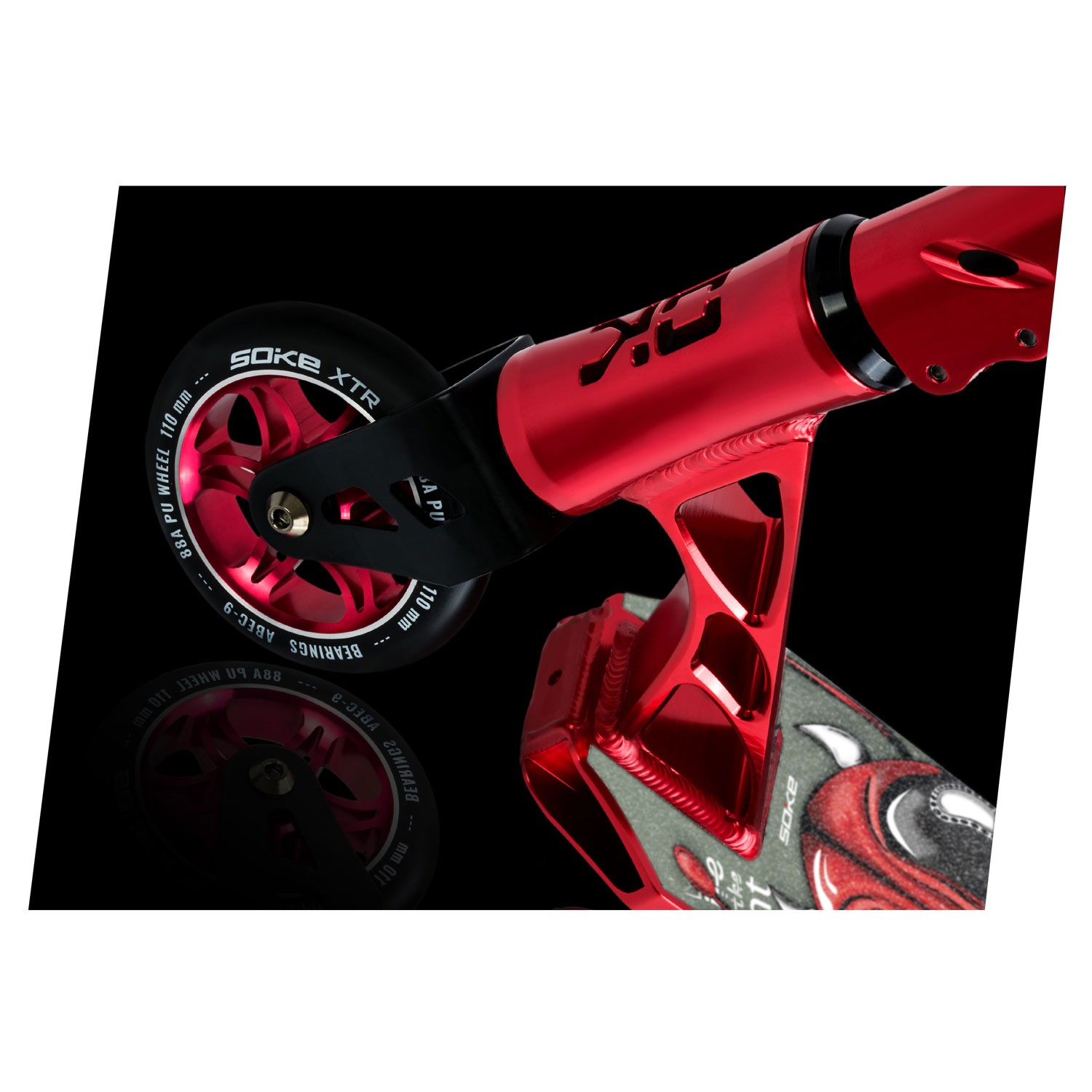 SOKE XTR punane trikitõukeratas - Image 6