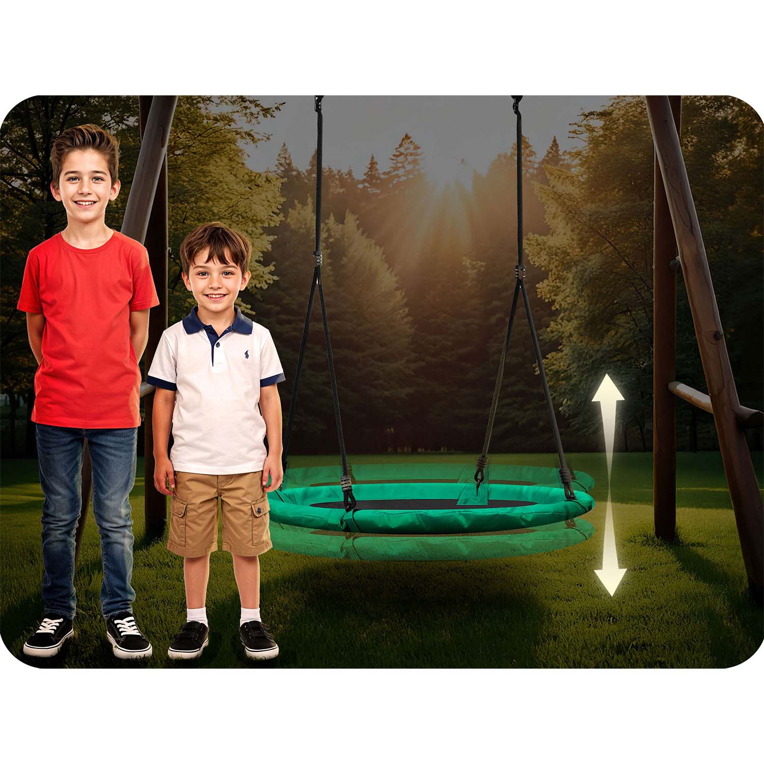 Neo-Sport Swingo 110 cm varesepesa kiik - Image 10