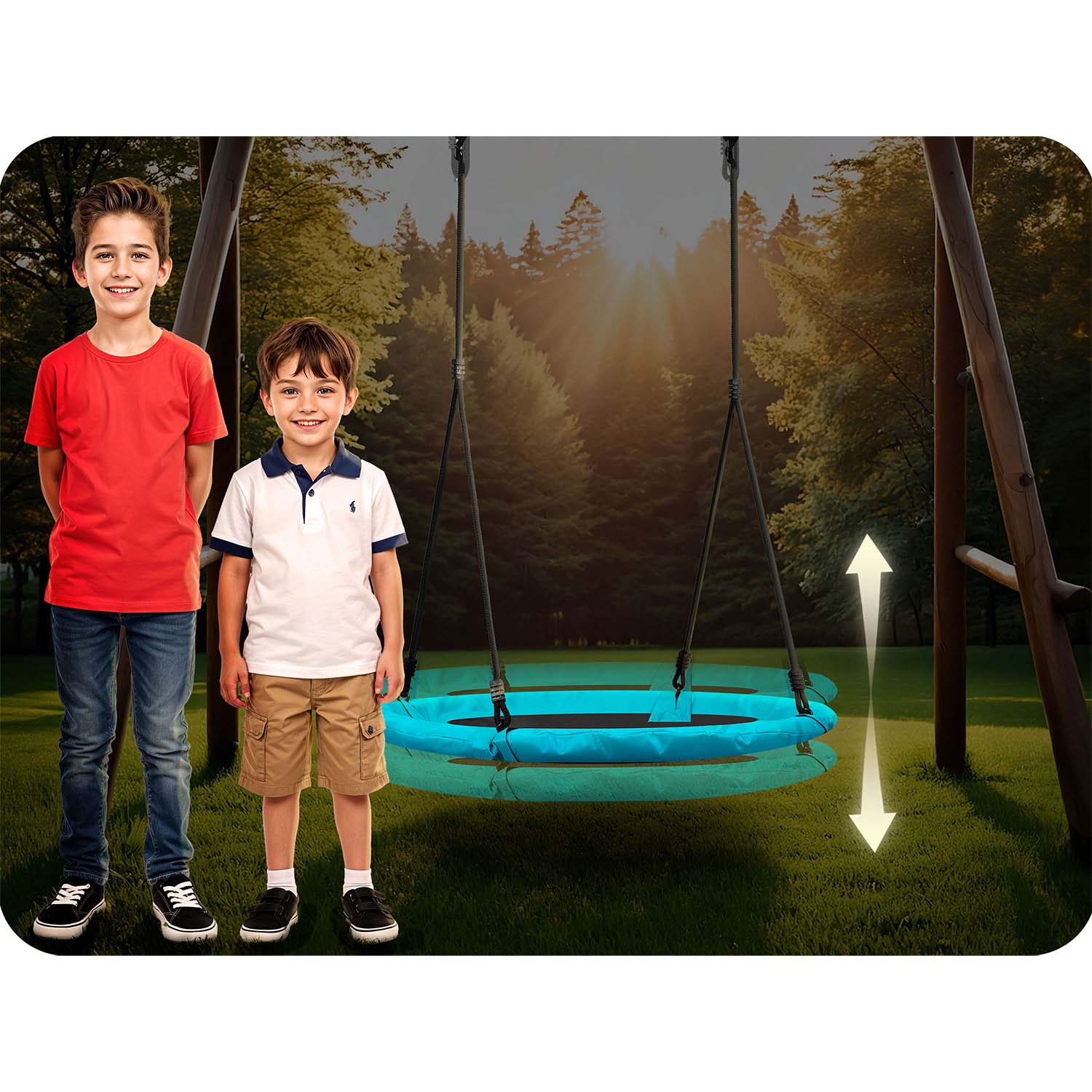 Neo-Sport Swingo 100 cm varesepesa kiik - Image 10