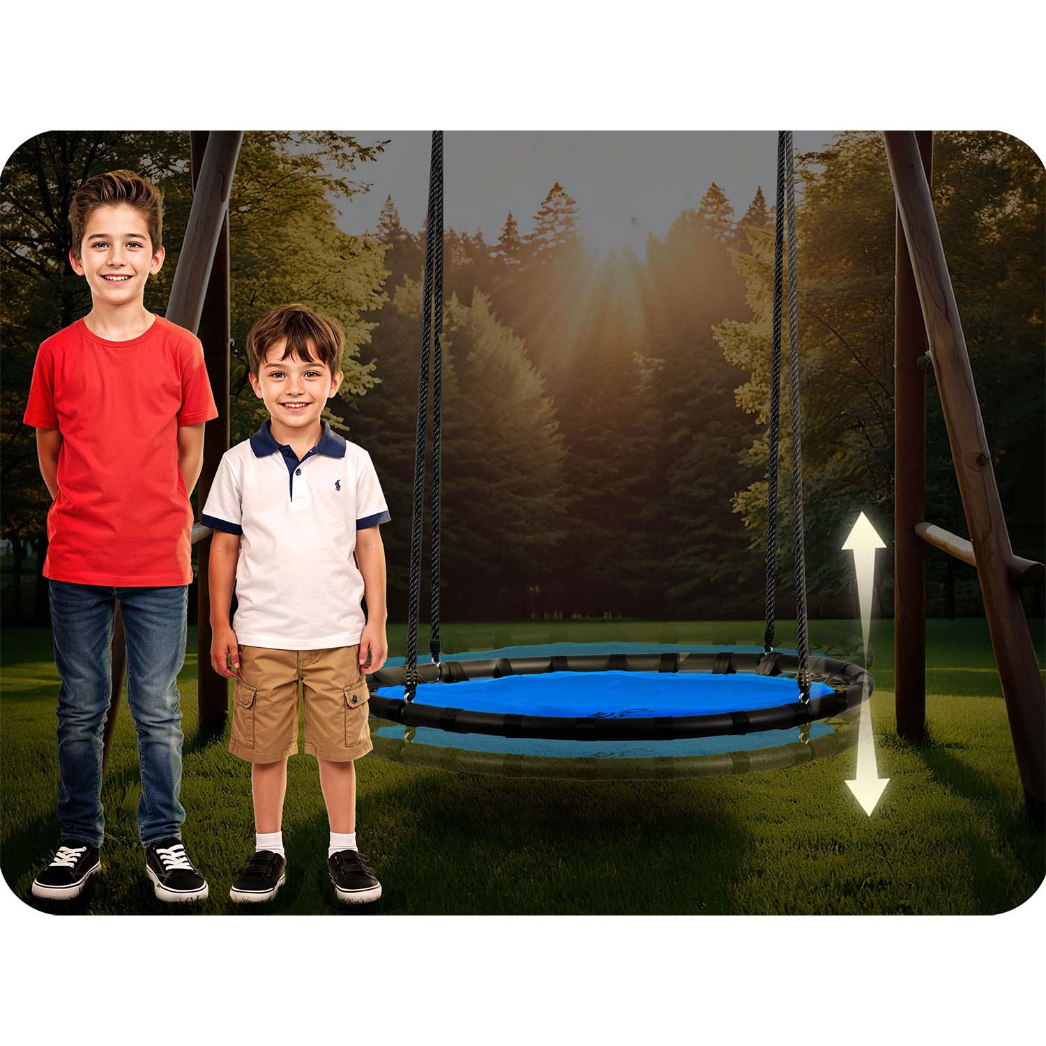 Neo-Sport Swingo 120 cm varesepesa kiik - Image 8