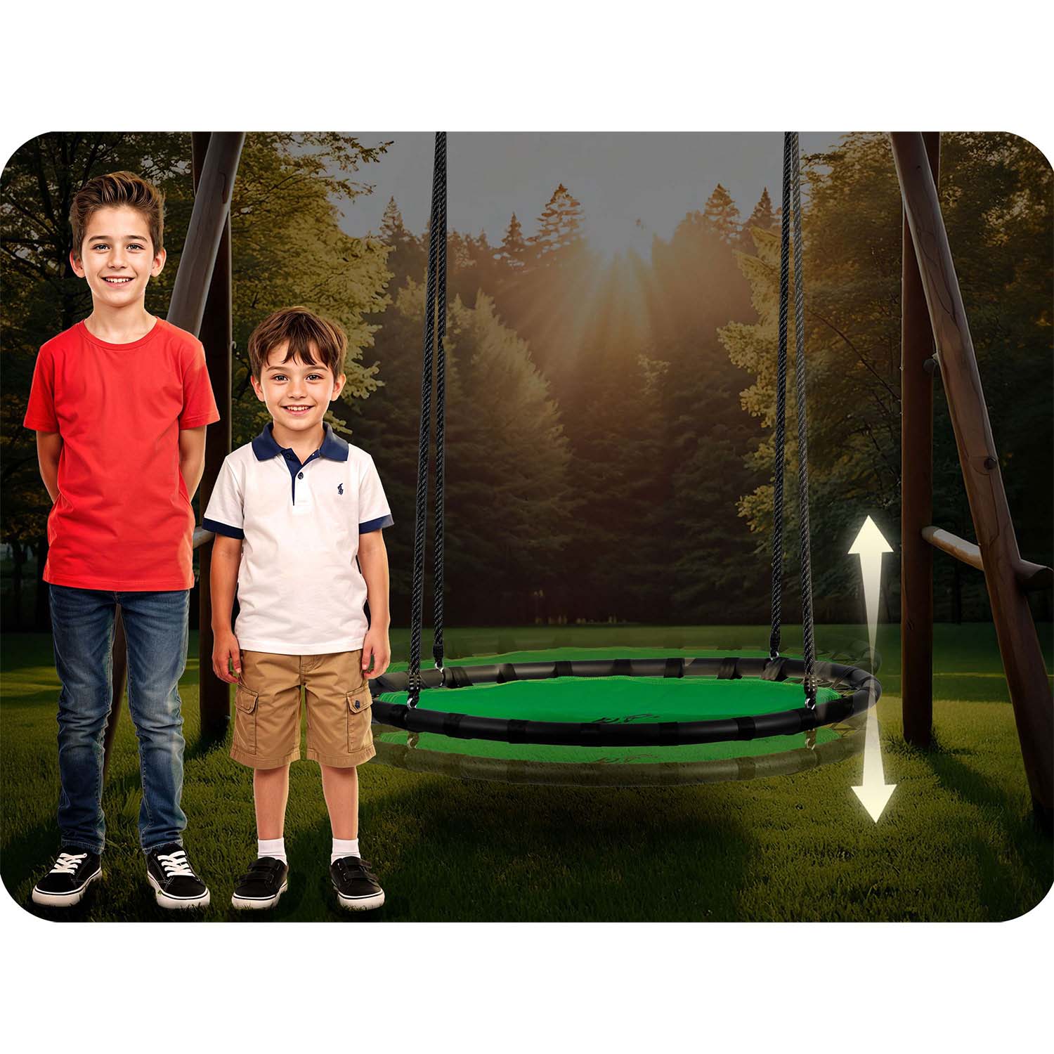 Neo-Sport Swingo 120 cm varesepesa kiik - Image 11