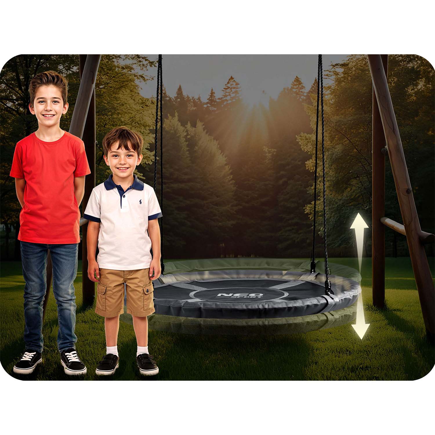 Neo-Sport Swingo 110 cm varesepesa kiik - Image 10