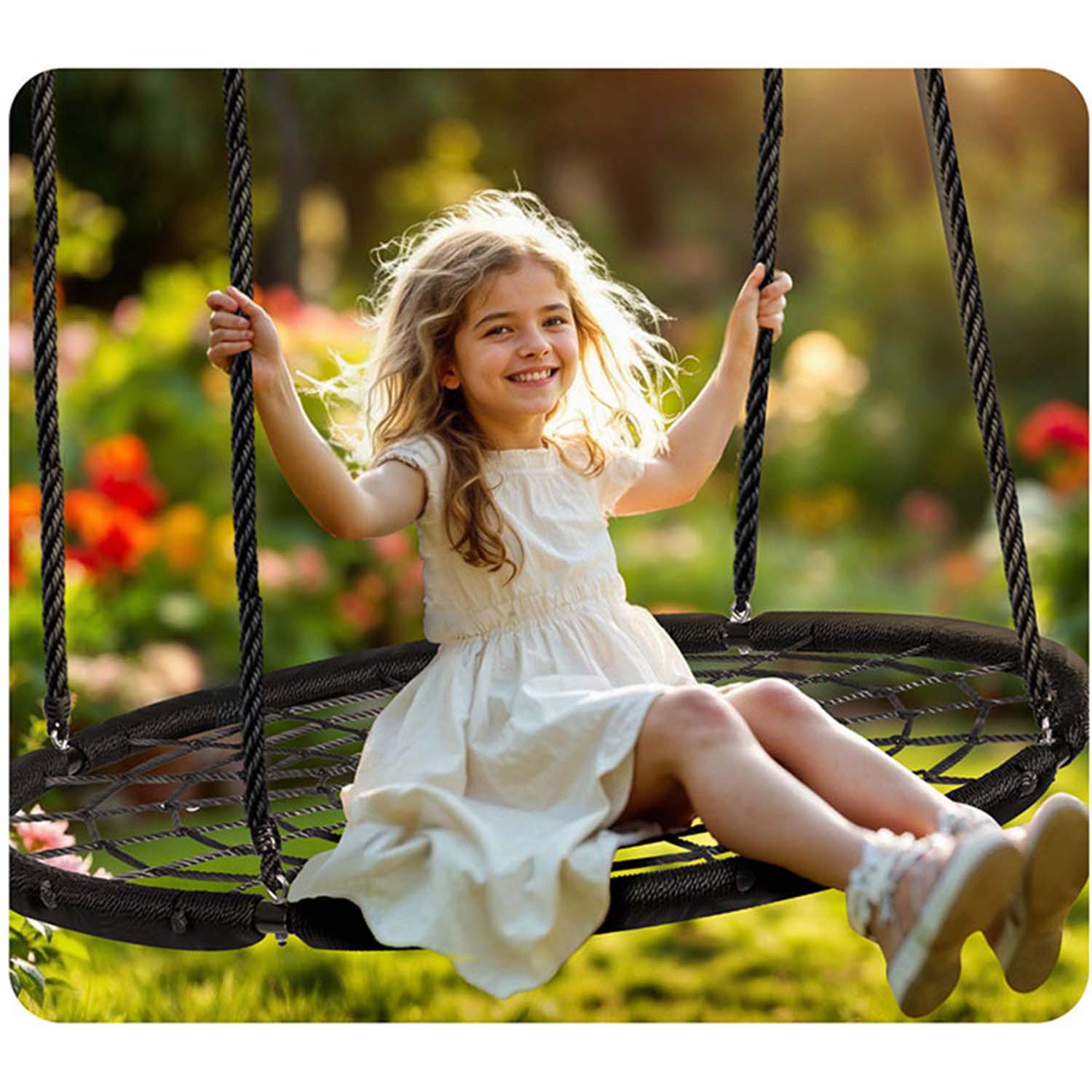 Toonekurepesa kiik Neo-Sport NS-104 100 cm - Image 11