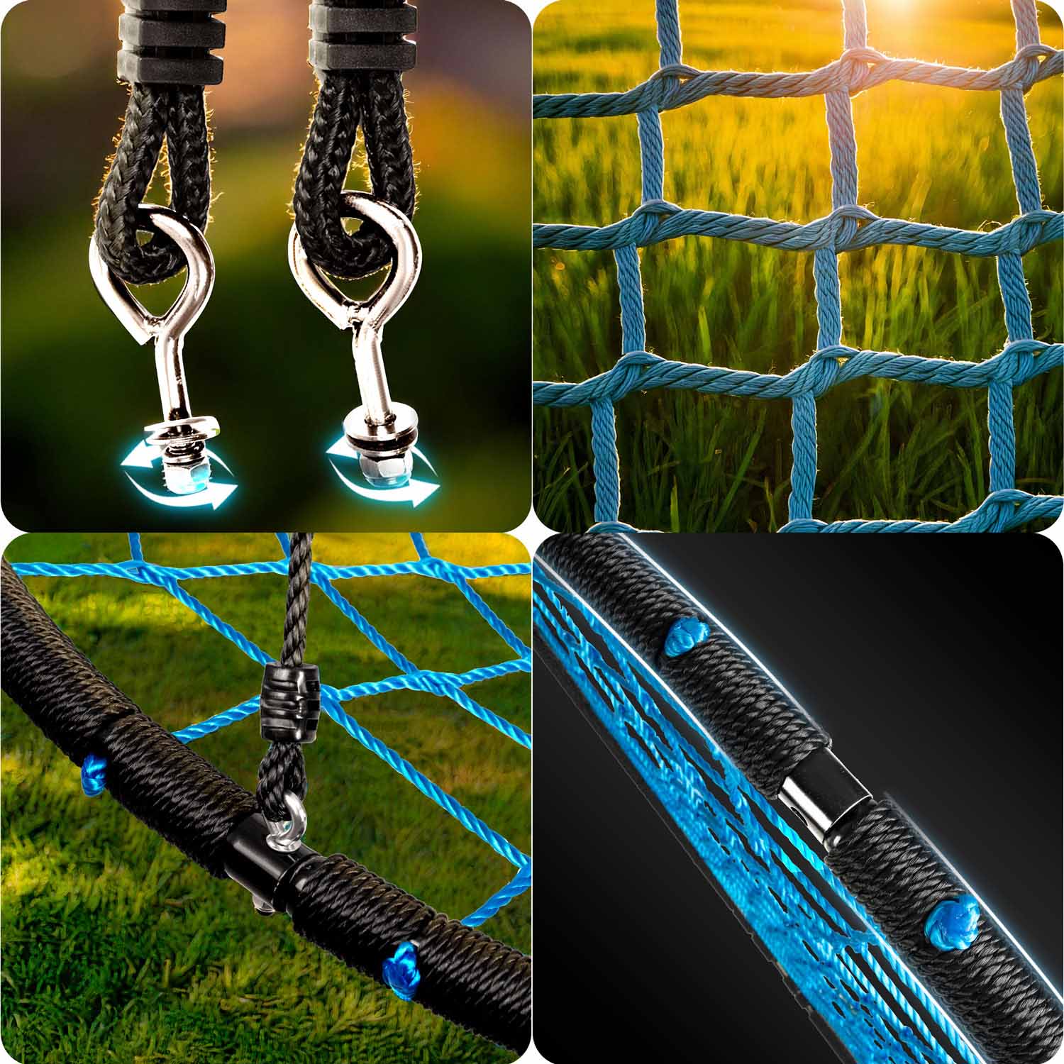 Toonekurepesa kiik Neo-Sport NS-104 100 cm - Image 8