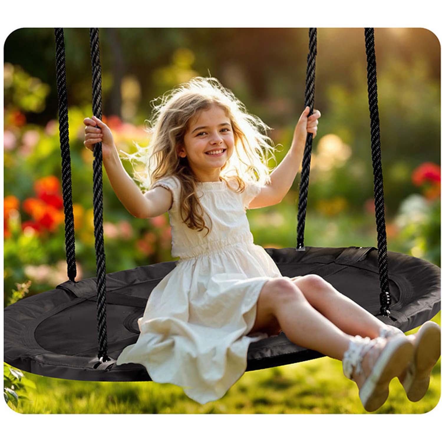 Toonekurepesa kiik Neo-Sport NS-103 110 cm - Image 10