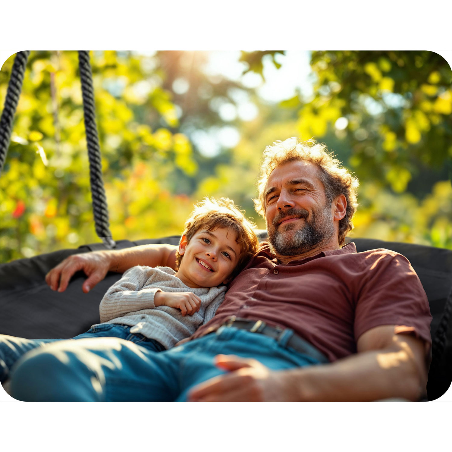 Toonekurepesa kiik Neo-Sport NS-103 120 cm - Image 9