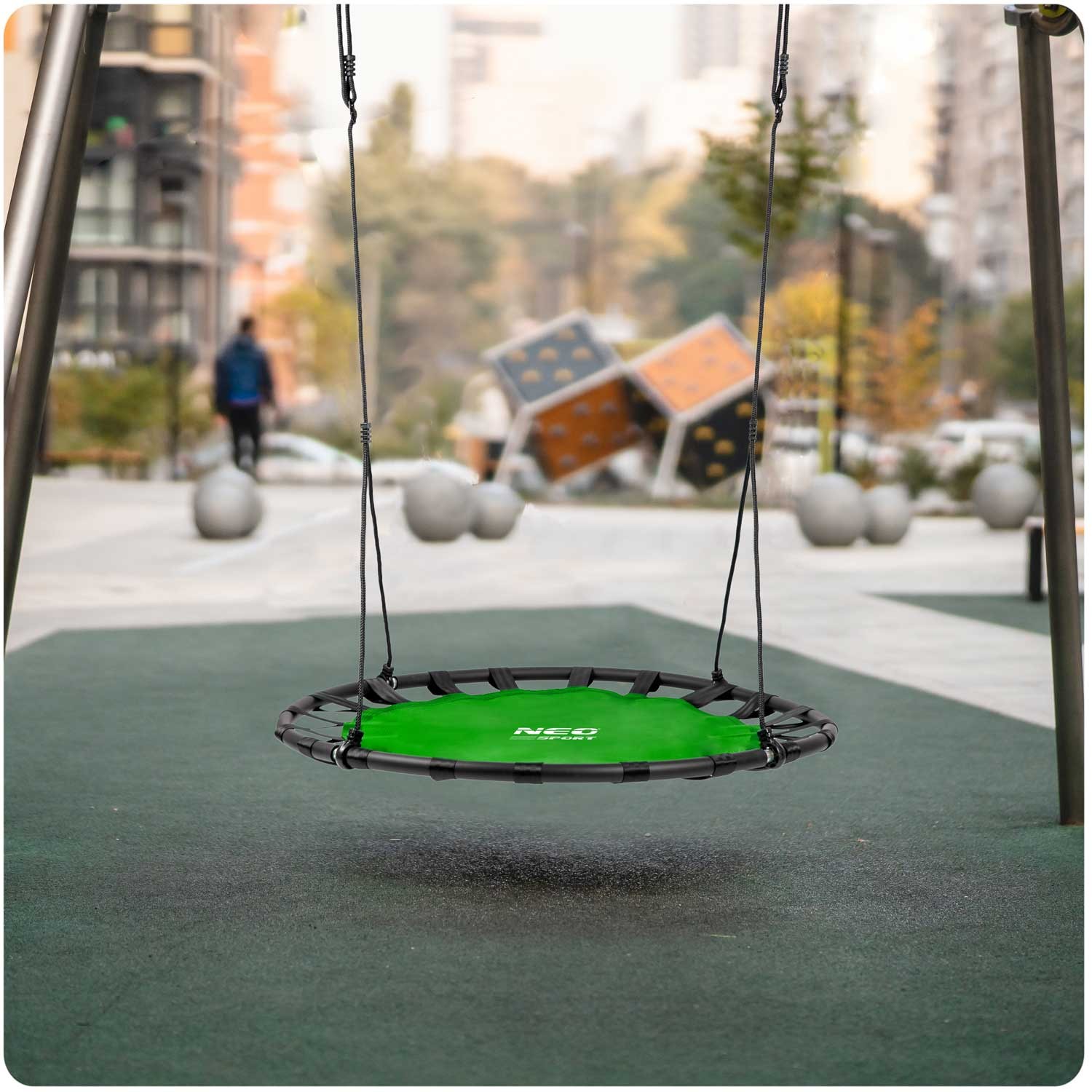 Kiik toonekurepesa SWINGO XXL 120 cm roheline - Image 2