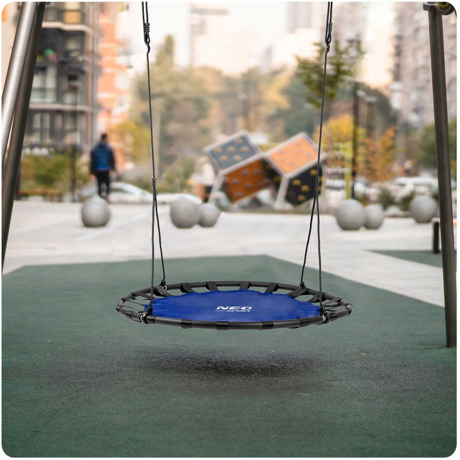 Kiik toonekurepesa SWINGO XXL 120 cm sinine - Image 2