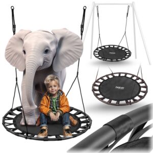 Kiik-toonekurgpesa SWINGO XXL 120 cm must