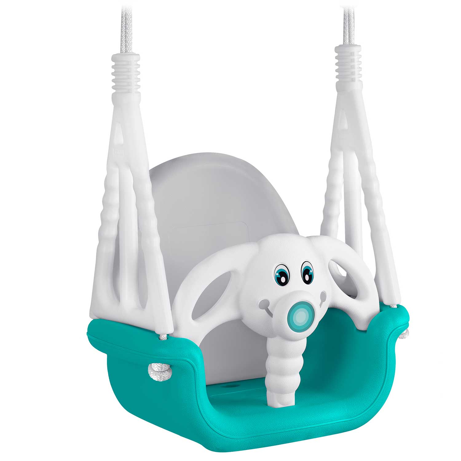 Ricokidsi 3-ühes elevandikujuline ämbrikiik, türkiissinine - Image 2