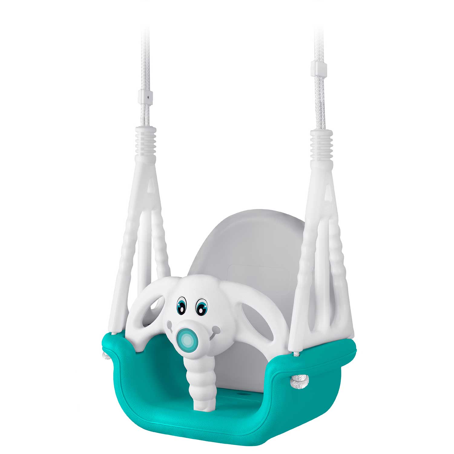 Ricokidsi 3-ühes elevandikujuline ämbrikiik, türkiissinine - Image 10