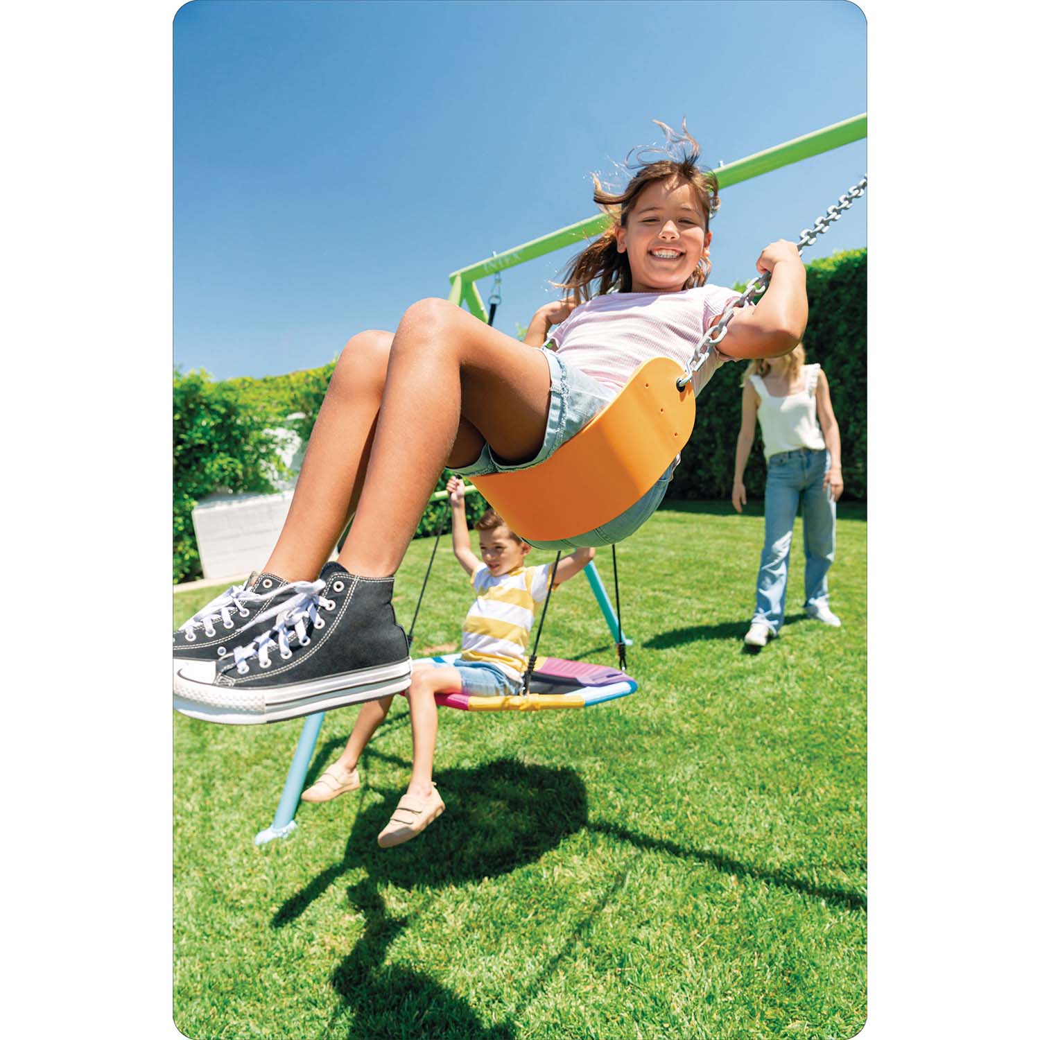 Intex 44133 kolmekordne kiik mänguväljak "Toonekurepesa" - Image 8